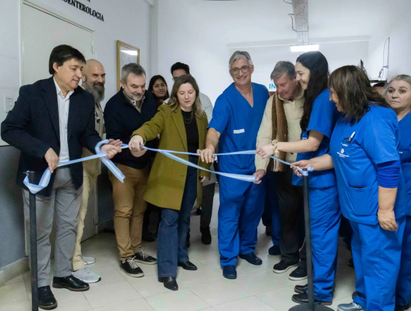 image Daireaux | Se inauguró la nueva Unidad de Endoscopia en el Hospital Municipal
