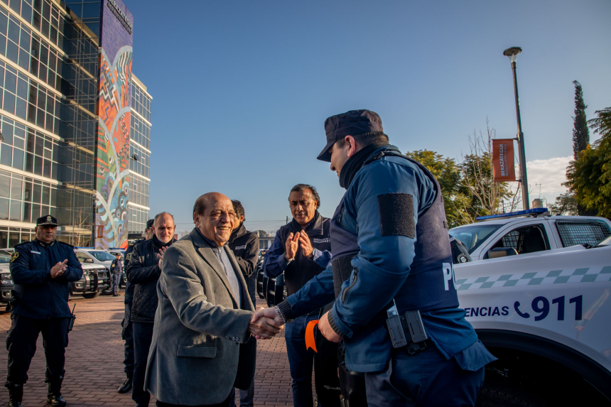 Berazategui | El Municipio refuerza la seguridad con 20 patrulleros y 136 cámaras nuevas