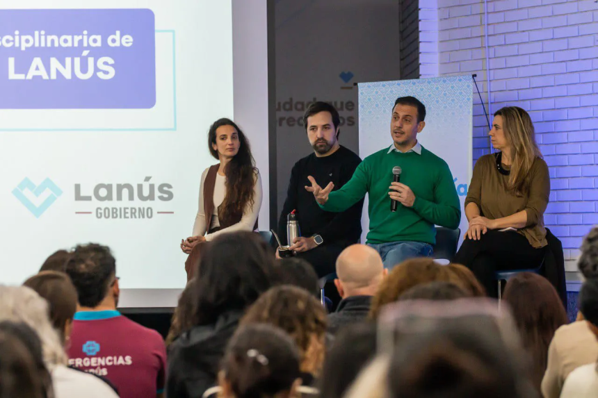 Lanús | Presentaron el Equipo Móvil Interdisciplinario de Salud Mental