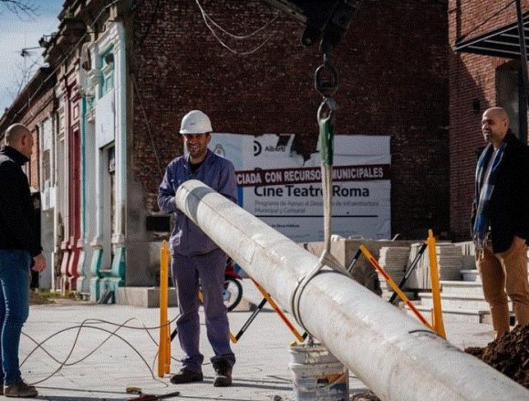 Alberti | avanzan obras en escuelas, accesos productivos y áreas urbanas históricas