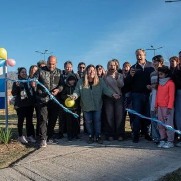 Almirante Brown | el Municipio pidió a Nación el traspaso del Hogar Eva Perón y reinauguró una plaza en Glew
