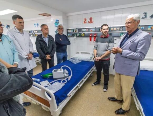 La Costa | el Hospital de Mar de Ajó abrió una nueva sala pediátrica con tecnología de alto flujo
