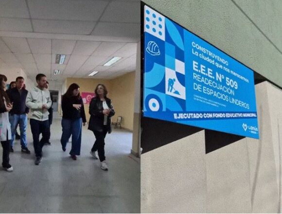 Lanús | avanzan obras en escuelas, espacios verdes, avenidas y luminarias